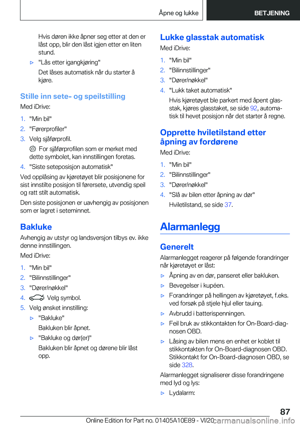 BMW X3 2021  InstruksjonsbØker (in Norwegian) �H�v�i�s��d�