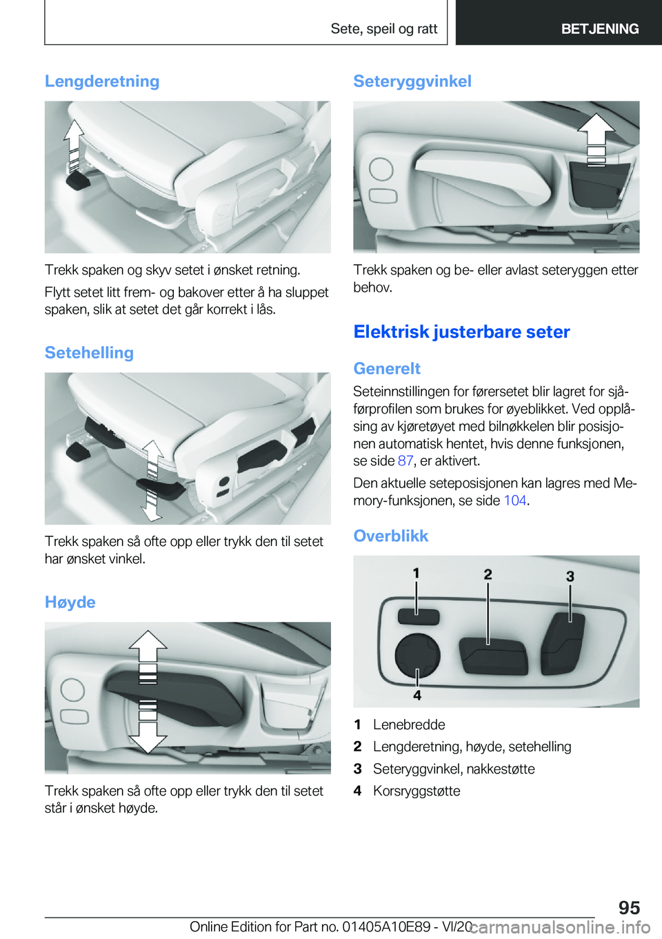 BMW X3 2021  InstruksjonsbØker (in Norwegian) �L�e�n�g�d�e�r�e�t�n�i�n�g
�T�r�e�k�k��s�p�a�k�e�n��o�g��s�k�y�v��s�e�t�e�t��i��