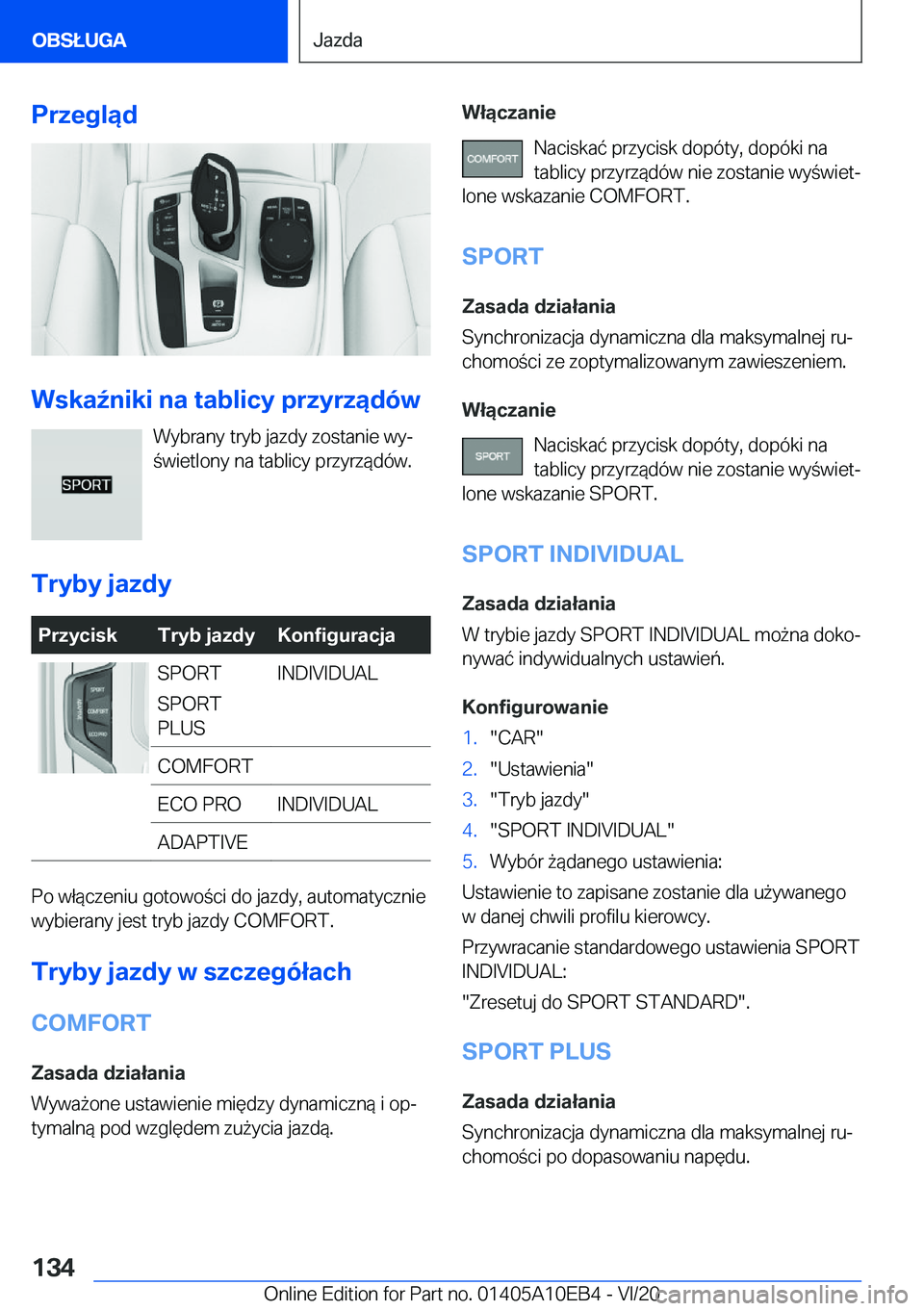 BMW X3 2021  Instrukcja obsługi (in Polish) �P�r�z�e�g�l�ą�d
�W�s�k�a7�n�i�k�i��n�a��t�a�b�l�i�c�y��p�r�z�y�r�z�ą�d�
