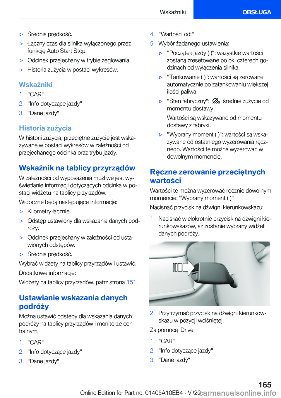 BMW X3 2021  Instrukcja obsługi (in Polish) 'x�r�e�d�n�i�a��p�r�