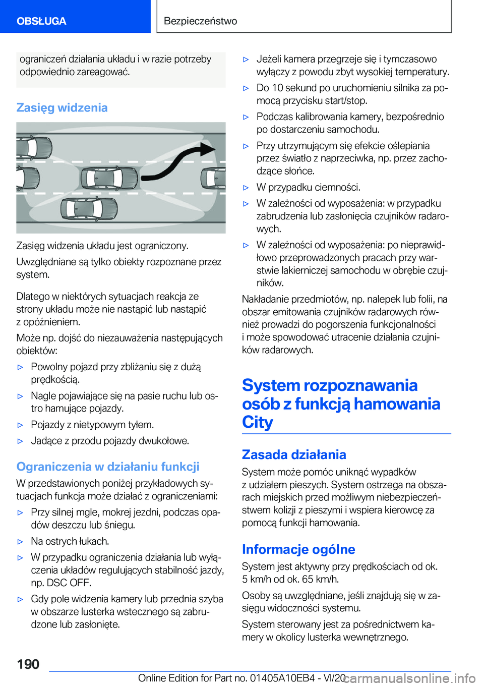 BMW X3 2021  Instrukcja obsługi (in Polish) �o�g�r�a�n�i�c�z�e�