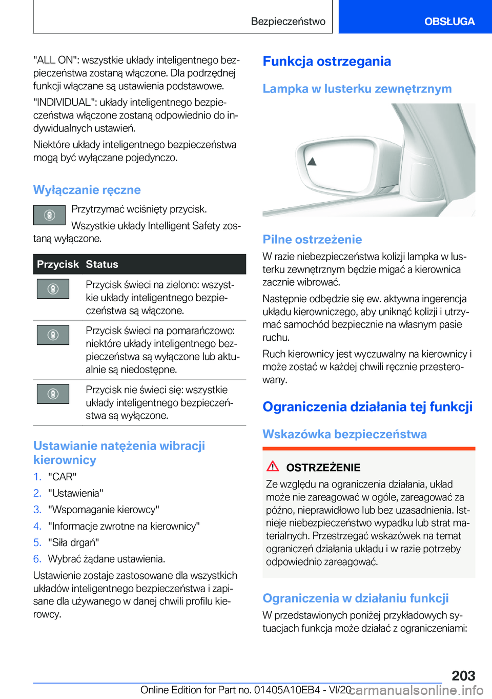 BMW X3 2021  Instrukcja obsługi (in Polish) ��A�L�L��O�N��:��w�s�z�y�s�t�k�i�e��u�k�ł�a�d�y��i�n�t�e�l�i�g�e�n�t�n�e�g�o��b�e�zj�p�i�e�c�z�e�