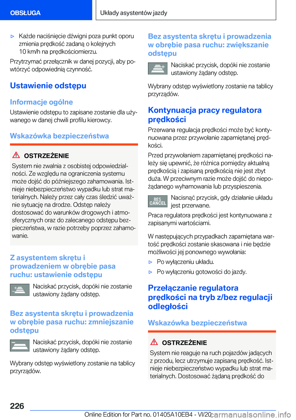 BMW X3 2021  Instrukcja obsługi (in Polish) 'x�K�a9�d�e��n�a�c�i�n�i�