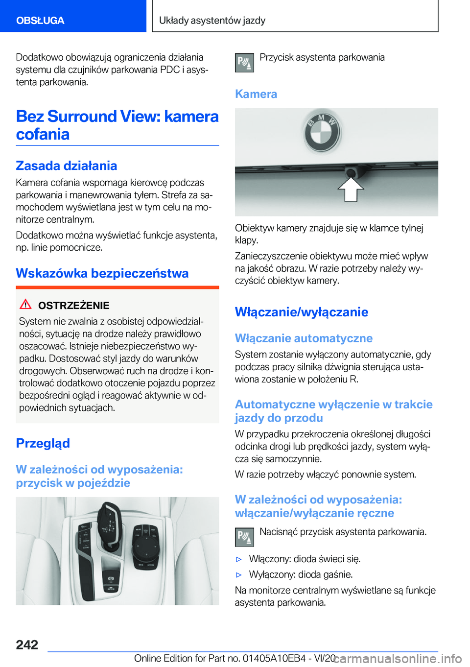 BMW X3 2021  Instrukcja obsługi (in Polish) �D�o�d�a�t�k�o�w�o��o�b�o�w�i�