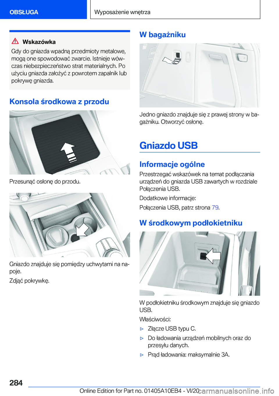 BMW X3 2021  Instrukcja obsługi (in Polish) �W�s�k�a�z�
