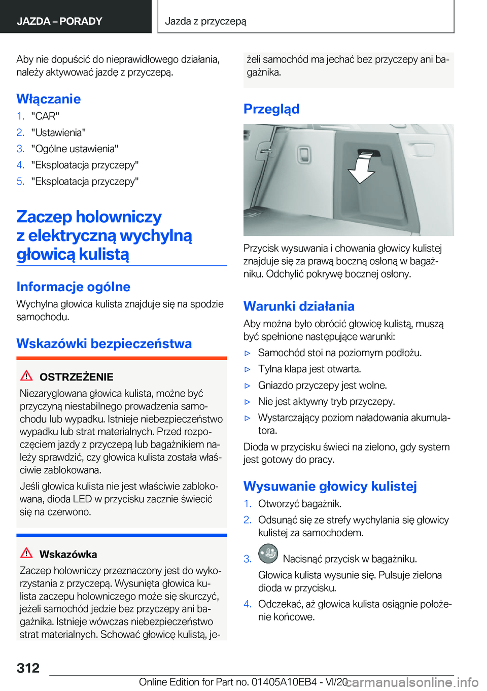 BMW X3 2021  Instrukcja obsługi (in Polish) �A�b�y��n�i�e��d�o�p�u�c�i�