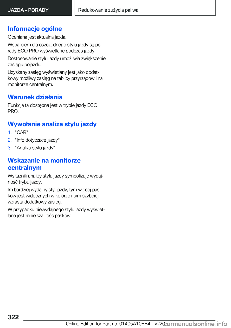 BMW X3 2021  Instrukcja obsługi (in Polish) �I�n�f�o�r�m�a�c�j�e��o�g�