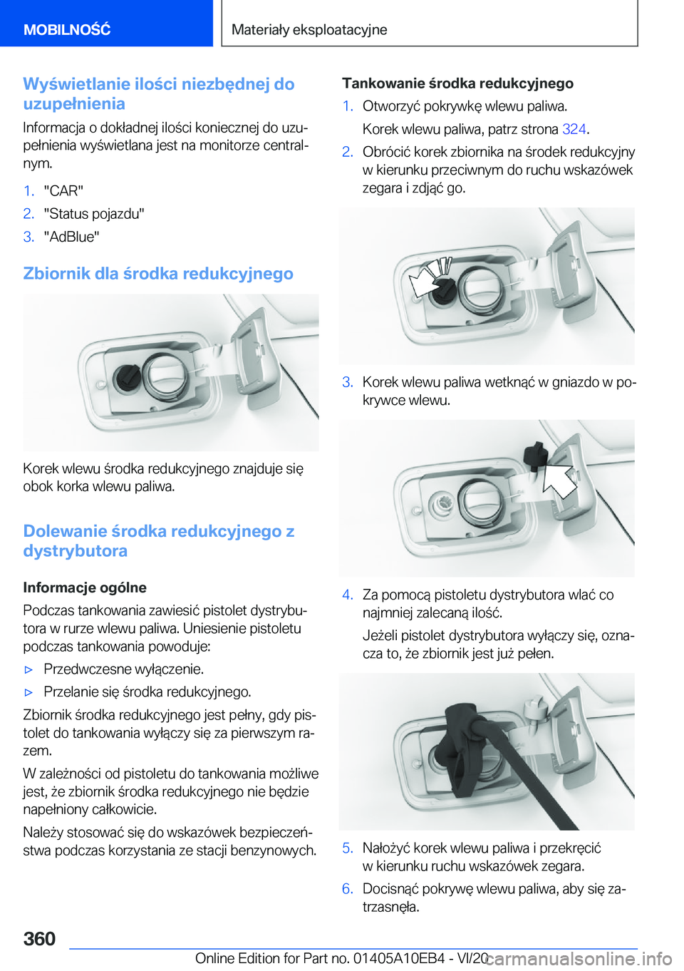 BMW X3 2021  Instrukcja obsługi (in Polish) �W�y�w�i�e�t�l�a�n�i�e��i�l�o�c�i��n�i�e�z�b�