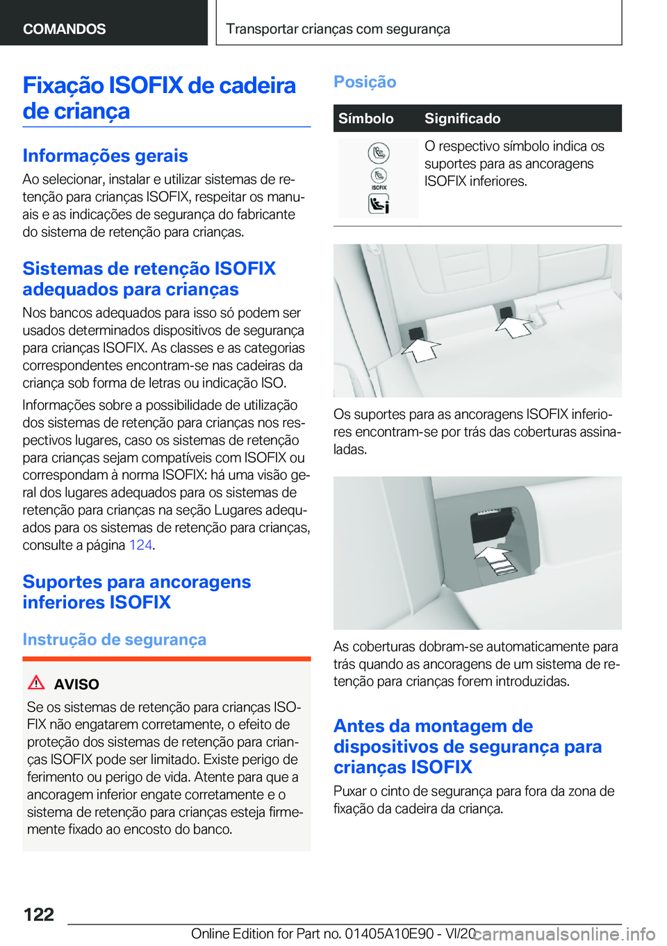 BMW X3 2021  Manual do condutor (in Portuguese) �F�i�x�a�