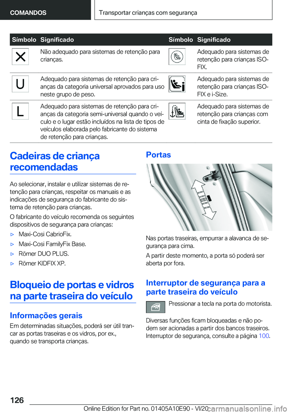 BMW X3 2021  Manual do condutor (in Portuguese) �S�
