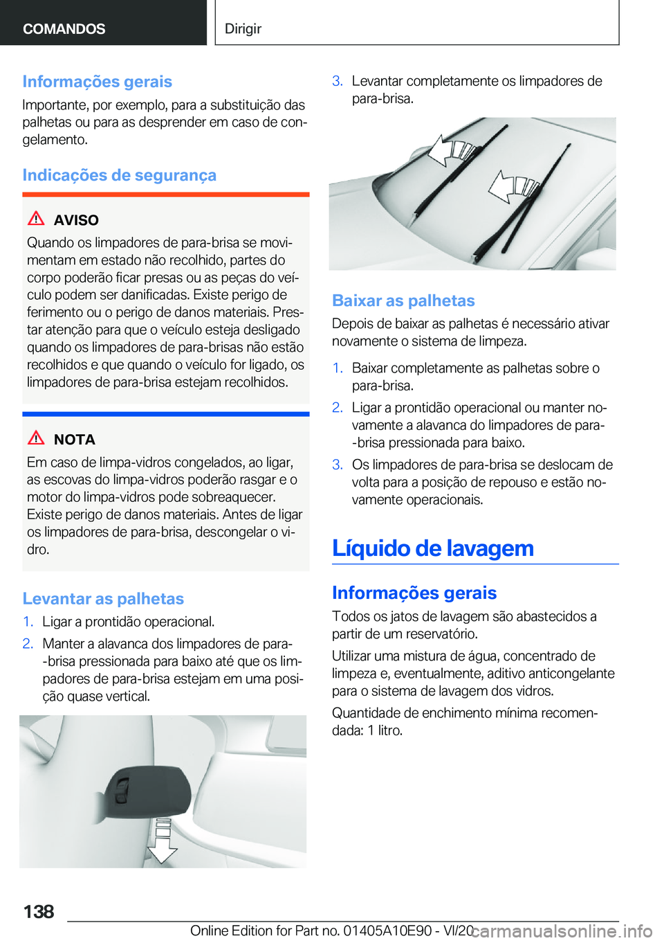 BMW X3 2021  Manual do condutor (in Portuguese) �I�n�f�o�r�m�a�