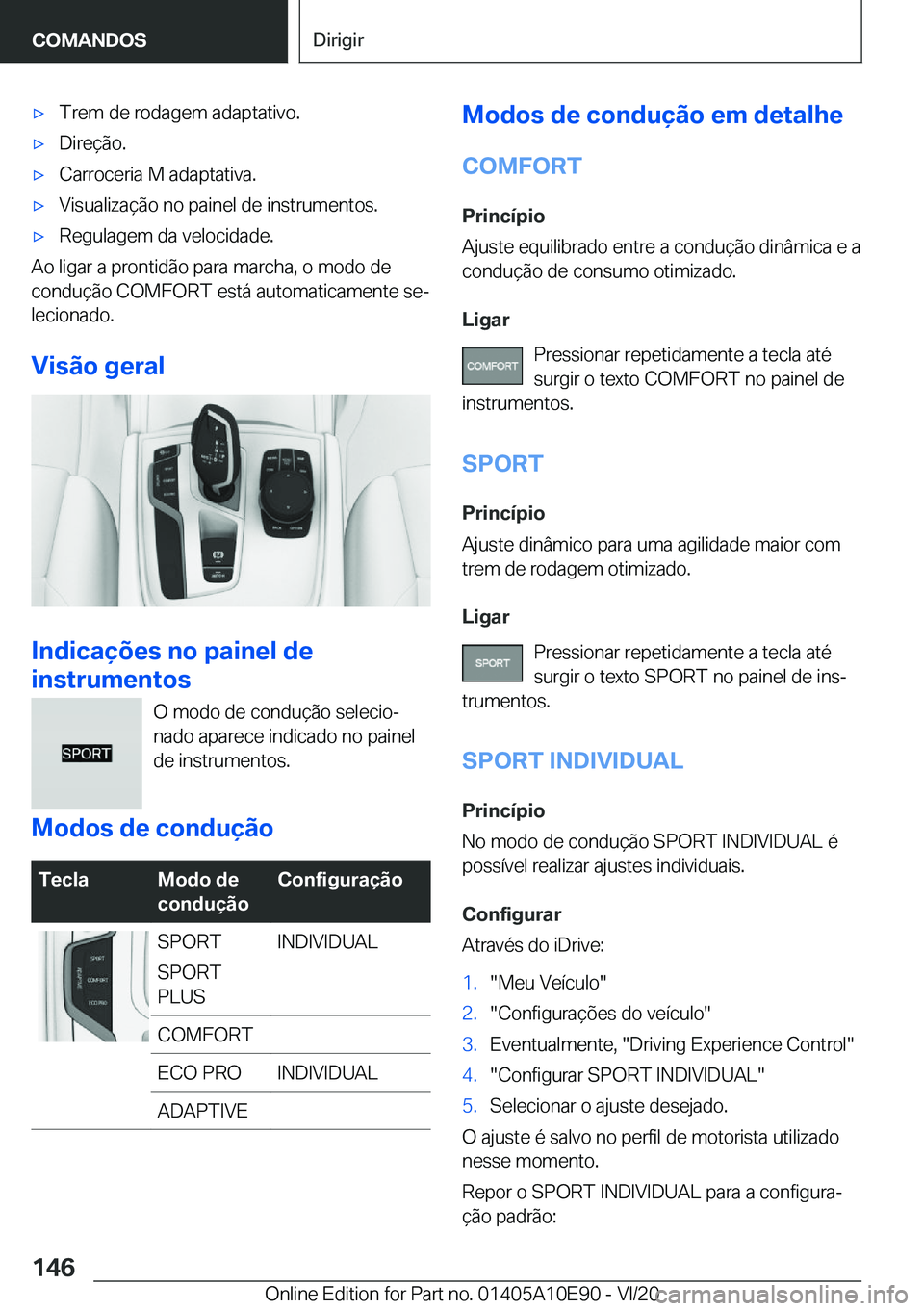 BMW X3 2021  Manual do condutor (in Portuguese) x�T�r�e�m��d�e��r�o�d�a�g�e�m��a�d�a�p�t�a�t�i�v�o�.x�D�i�r�e�