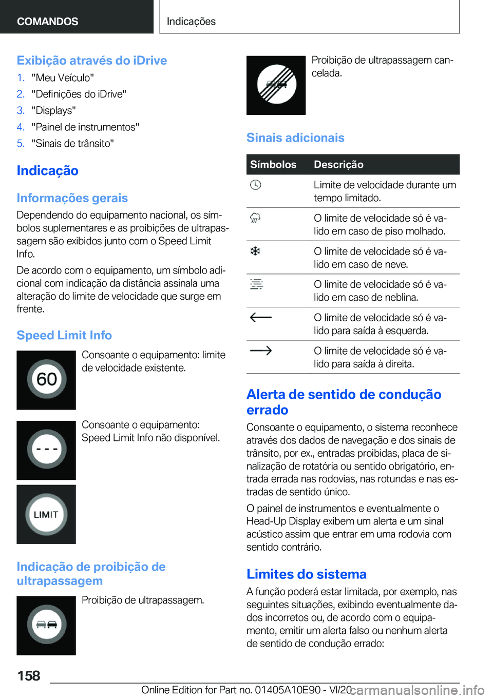BMW X3 2021  Manual do condutor (in Portuguese) �E�x�i�b�i�