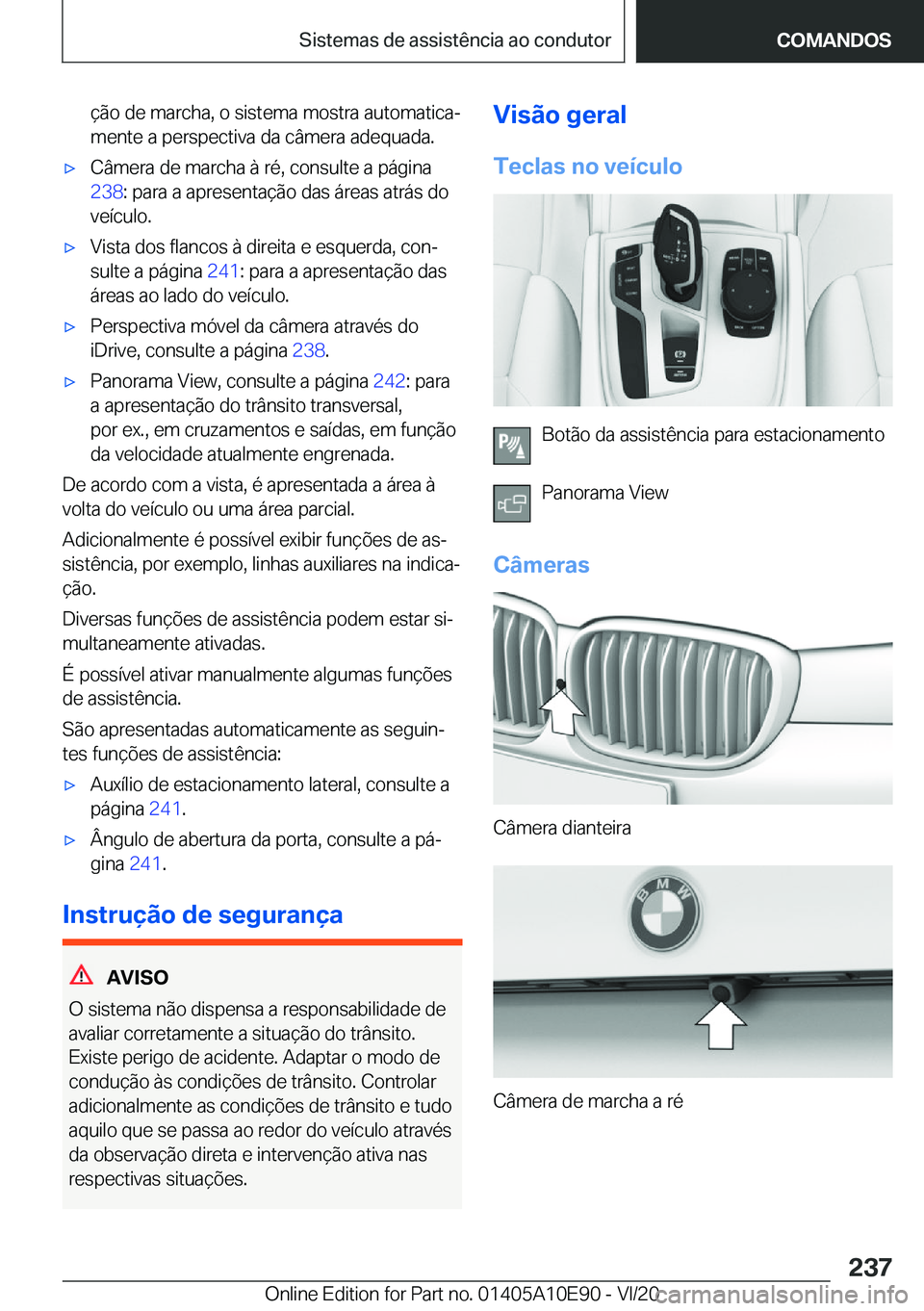 BMW X3 2021  Manual do condutor (in Portuguese) �