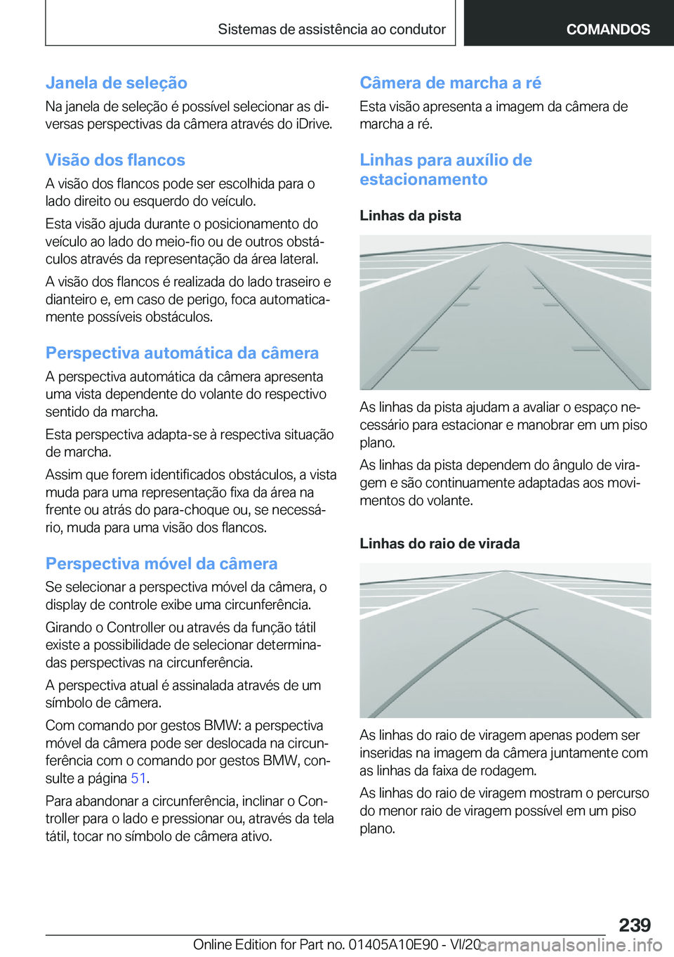 BMW X3 2021  Manual do condutor (in Portuguese) �J�a�n�e�l�a��d�e��s�e�l�e�
