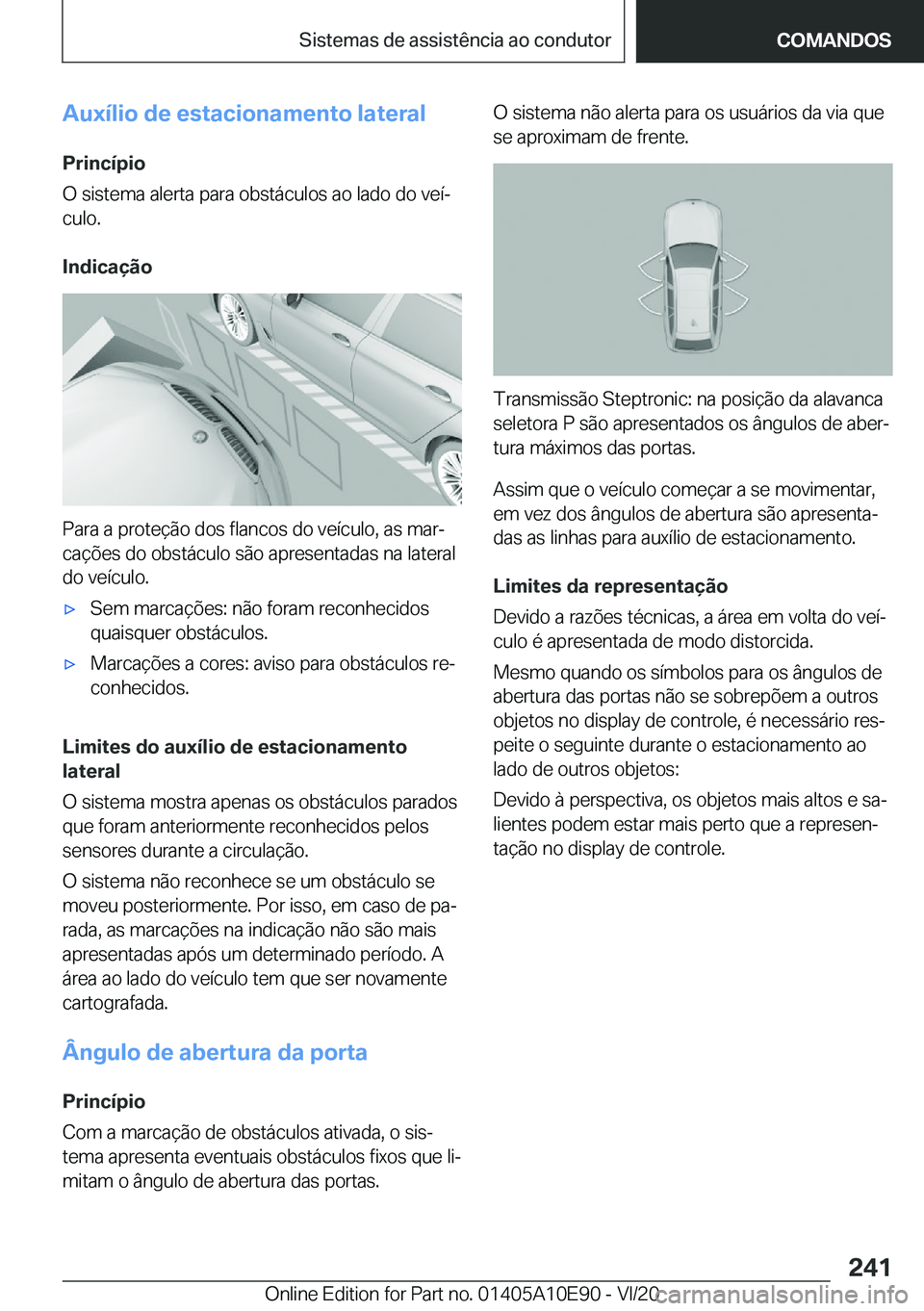 BMW X3 2021  Manual do condutor (in Portuguese) �A�u�x�