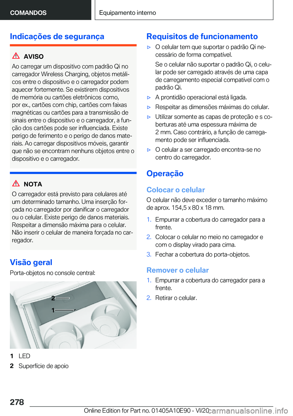 BMW X3 2021  Manual do condutor (in Portuguese) �I�n�d�i�c�a�