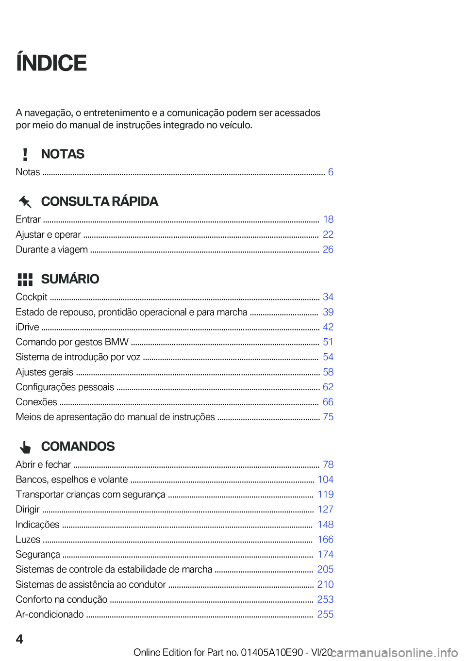 BMW X3 2021  Manual do condutor (in Portuguese) �