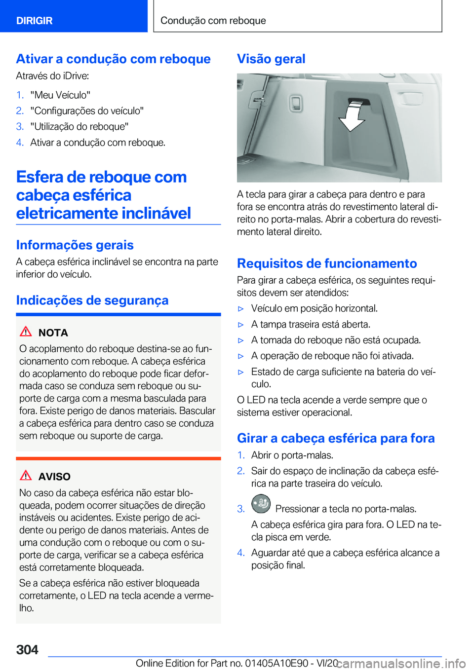 BMW X3 2021  Manual do condutor (in Portuguese) �A�t�i�v�a�r��a��c�o�n�d�u�