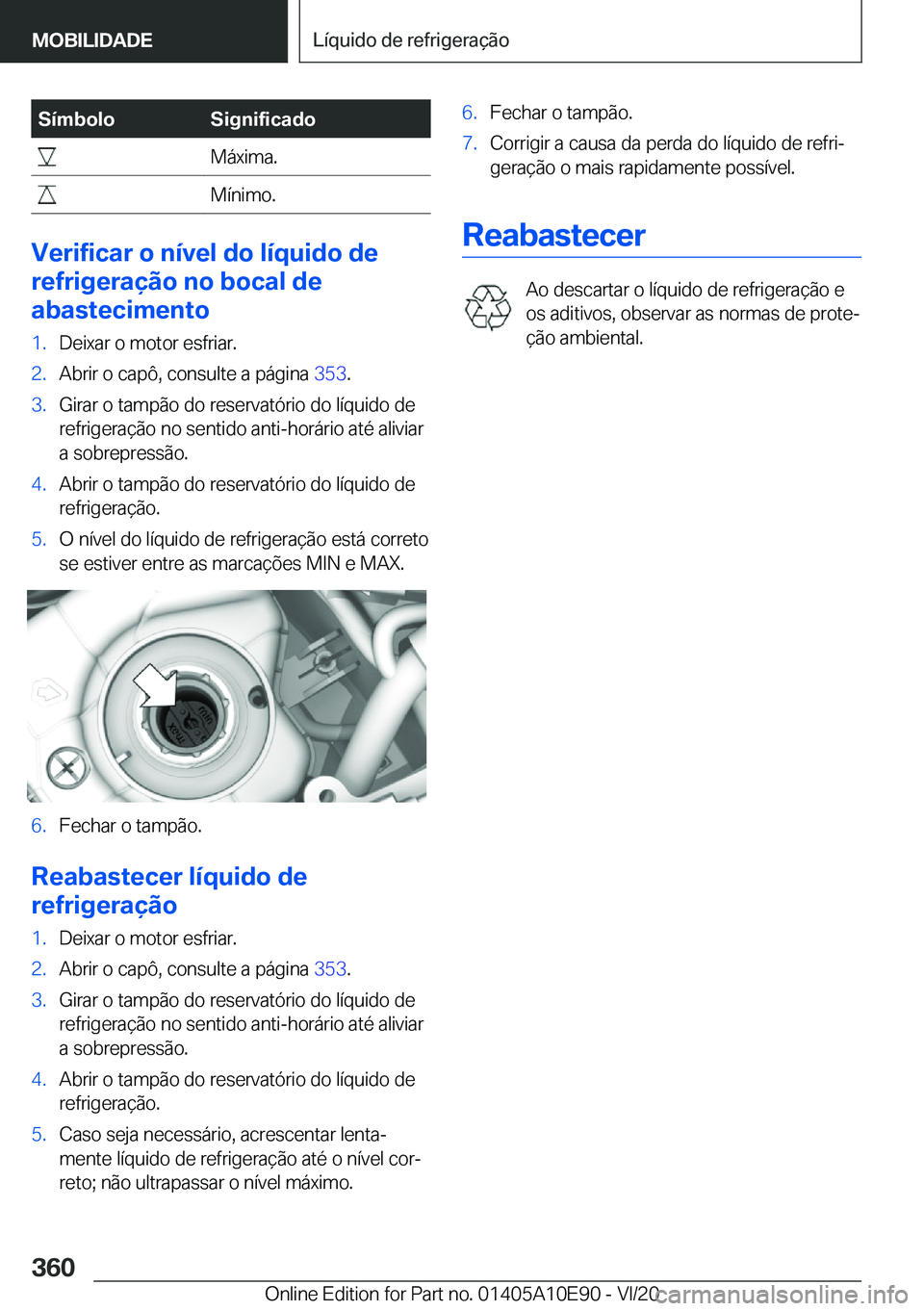 BMW X3 2021  Manual do condutor (in Portuguese) �S�