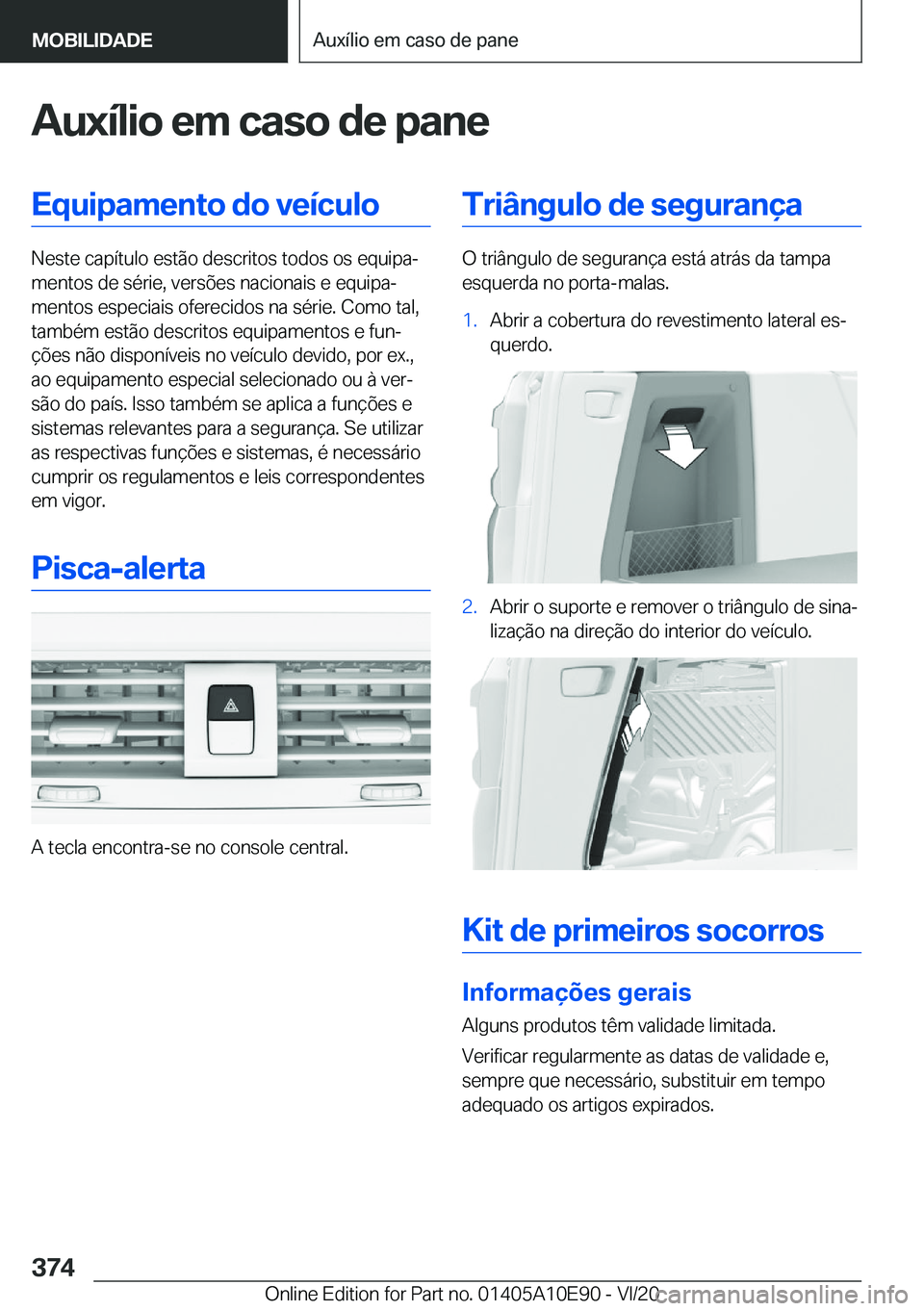 BMW X3 2021  Manual do condutor (in Portuguese) �A�u�x�