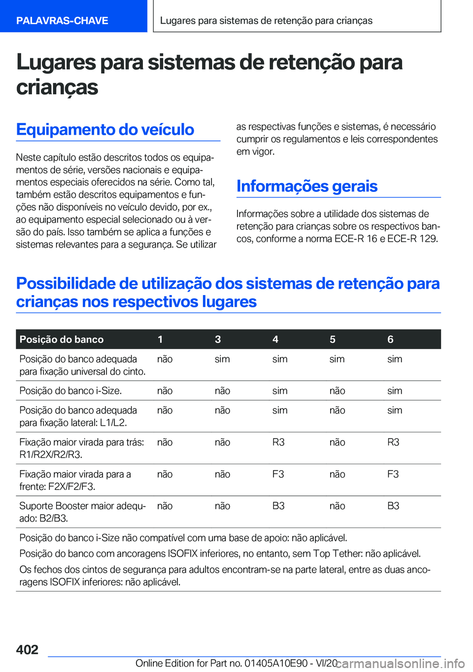 BMW X3 2021  Manual do condutor (in Portuguese) �L�u�g�a�r�e�s��p�a�r�a��s�i�s�t�e�m�a�s��d�e��r�e�t�e�n�
