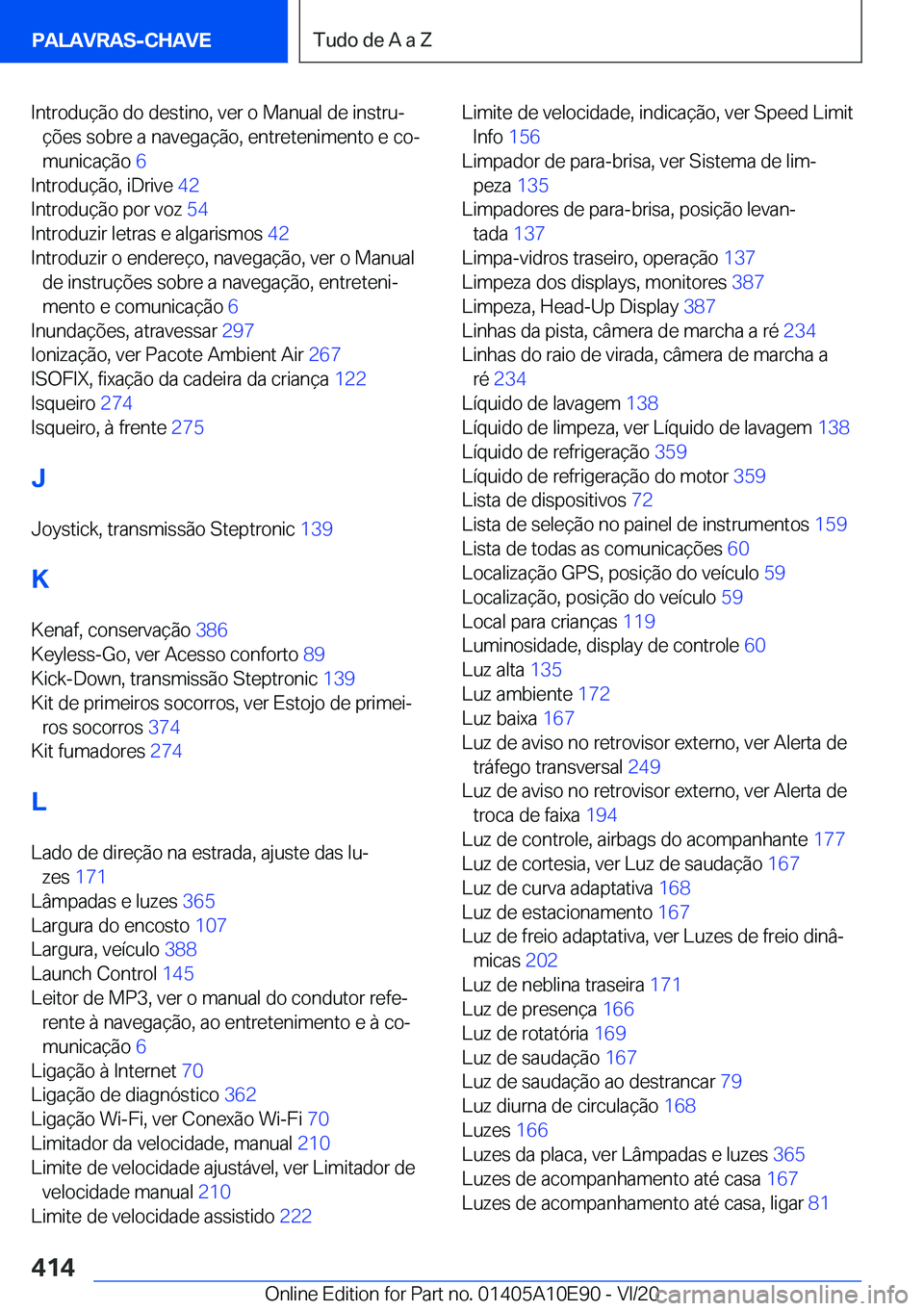 BMW X3 2021  Manual do condutor (in Portuguese) �I�n�t�r�o�d�u�