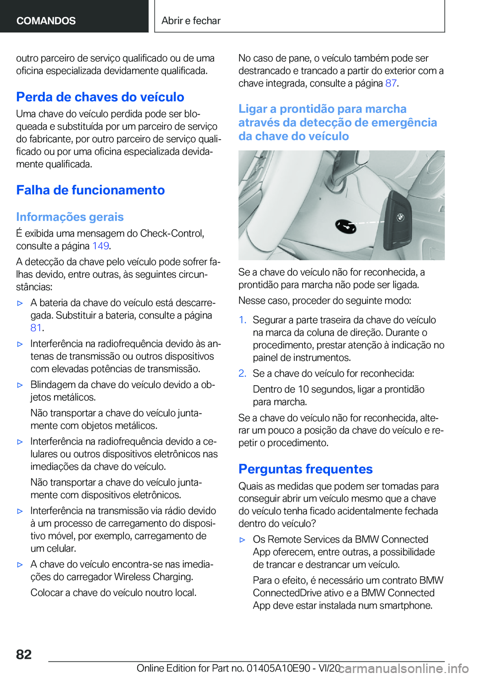 BMW X3 2021  Manual do condutor (in Portuguese) �o�u�t�r�o��p�a�r�c�e�i�r�o��d�e��s�e�r�v�i�