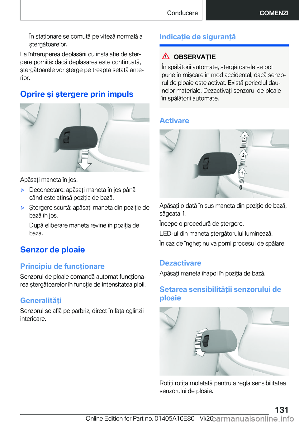 BMW X3 2021  Ghiduri De Utilizare (in Romanian) �