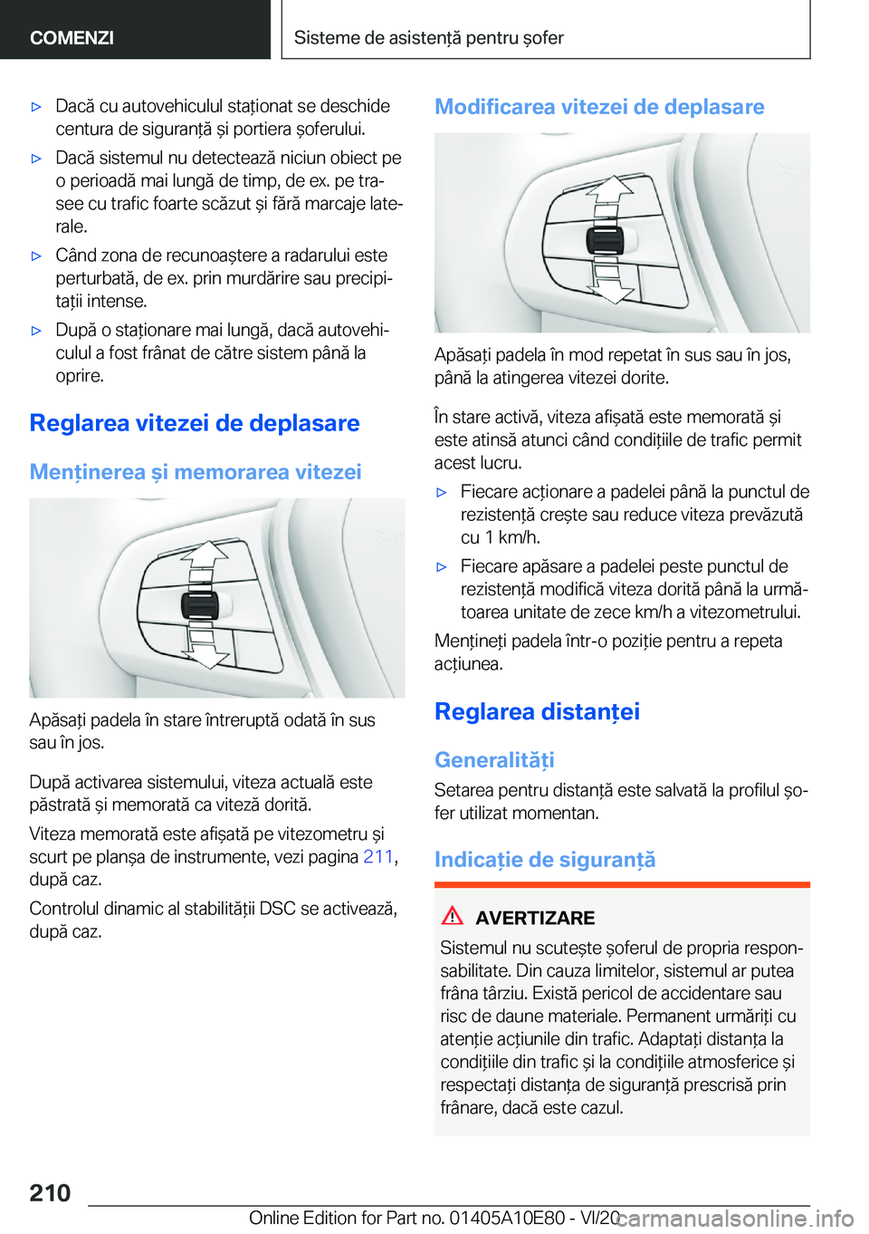 BMW X3 2021  Ghiduri De Utilizare (in Romanian) 'x�D�a�c�