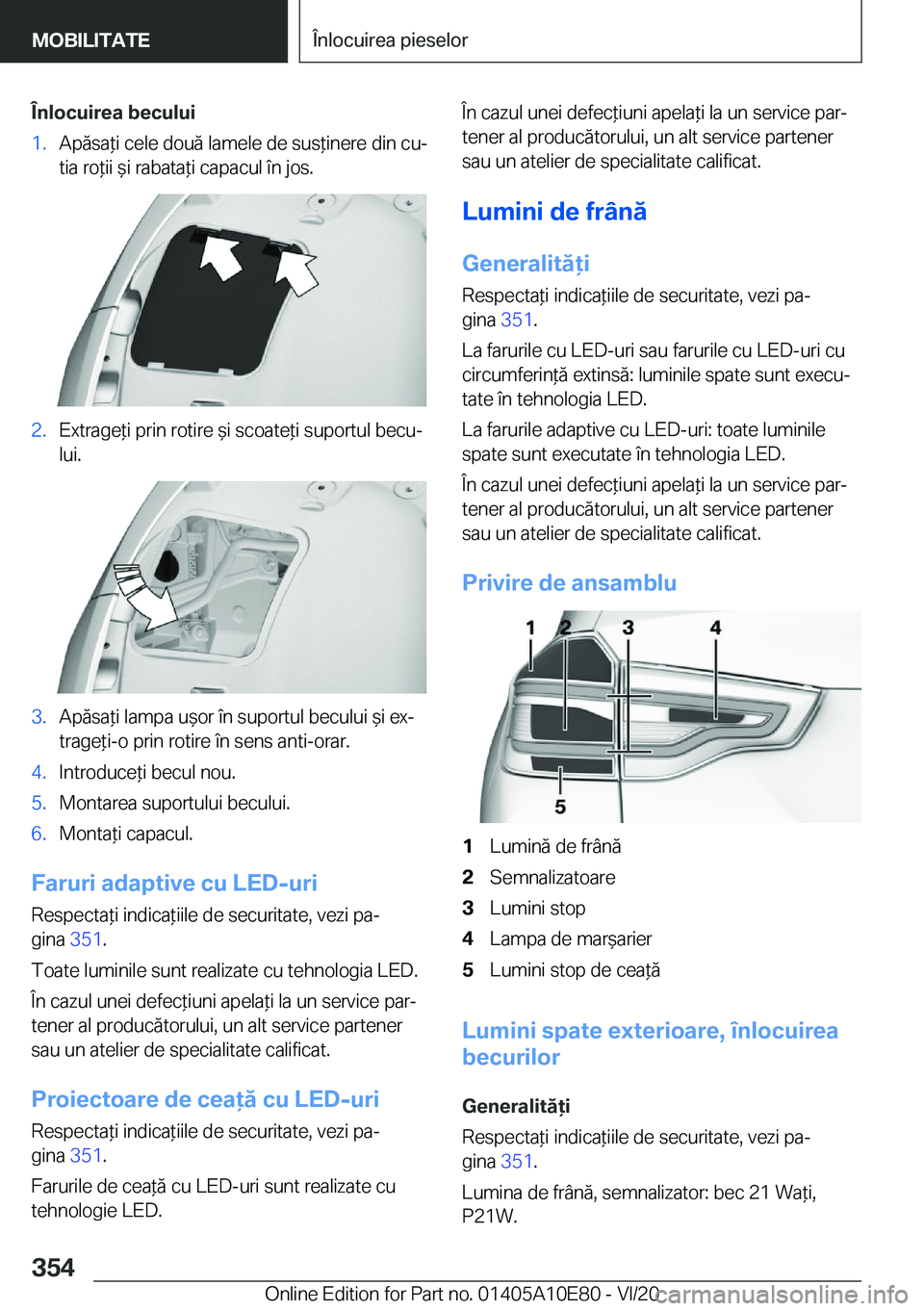 BMW X3 2021  Ghiduri De Utilizare (in Romanian) �