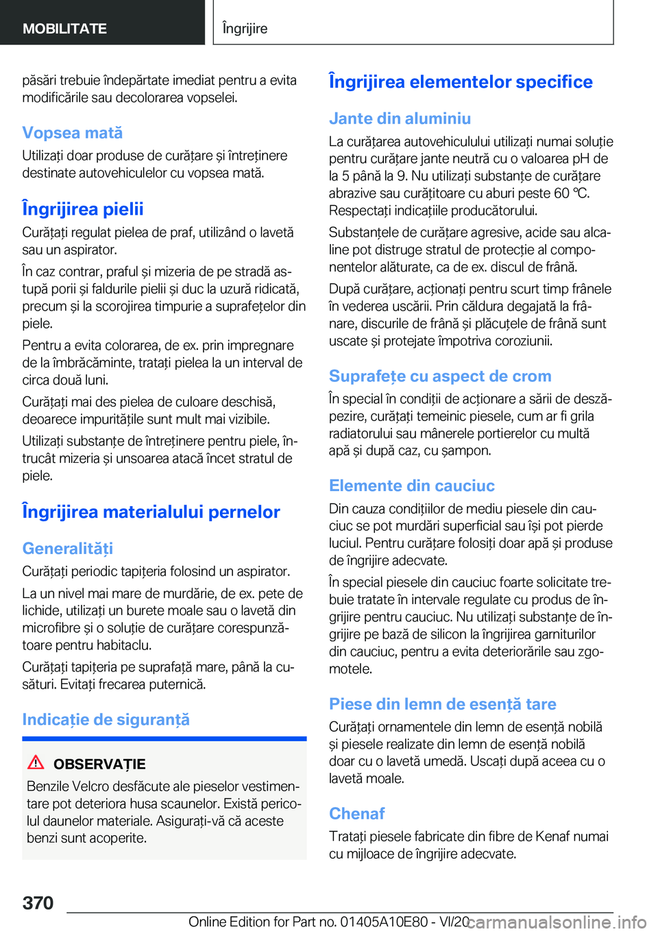 BMW X3 2021  Ghiduri De Utilizare (in Romanian) �p�