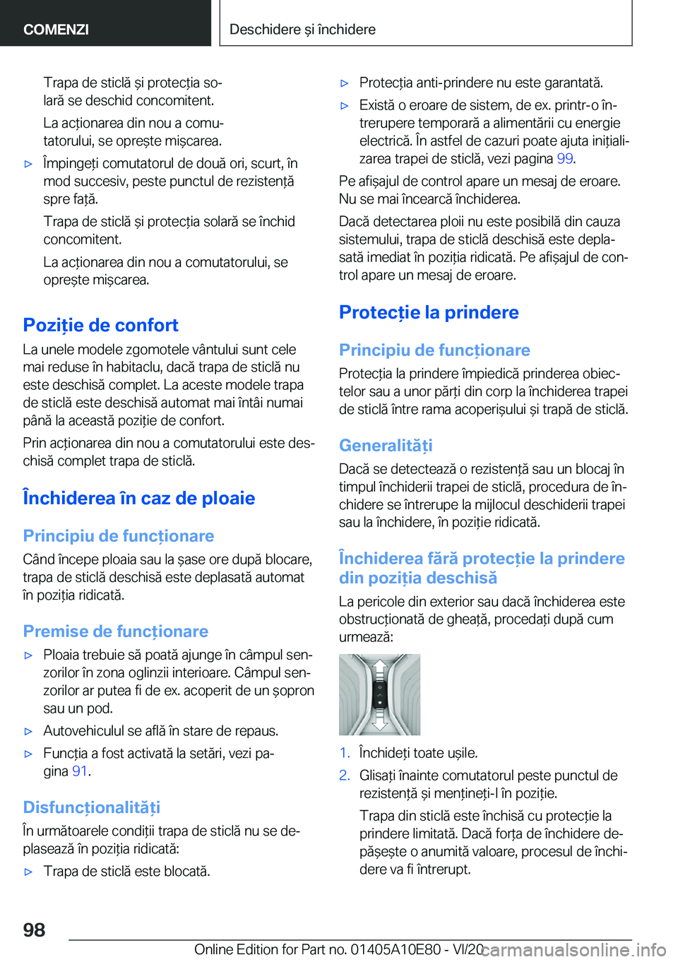 BMW X3 2021  Ghiduri De Utilizare (in Romanian) �T�r�a�p�a��d�e��s�t�i�c�l�