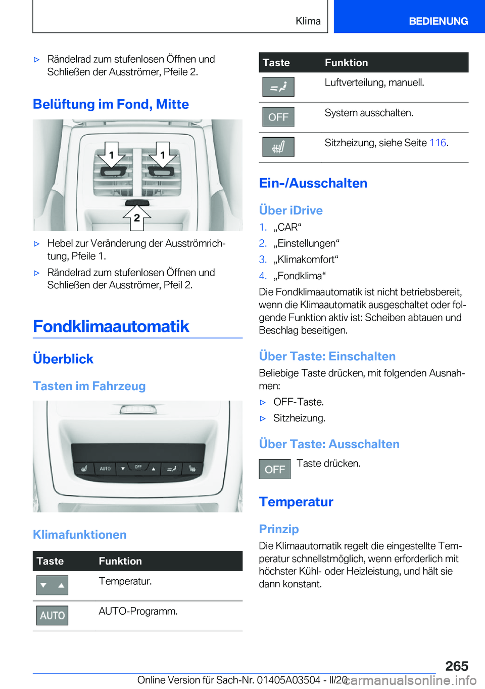 BMW X3 2020  Betriebsanleitungen (in German) x�R�