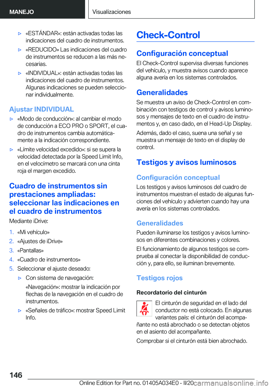 BMW X3 2020  Manuales de Empleo (in Spanish) x�«�E�S�T�