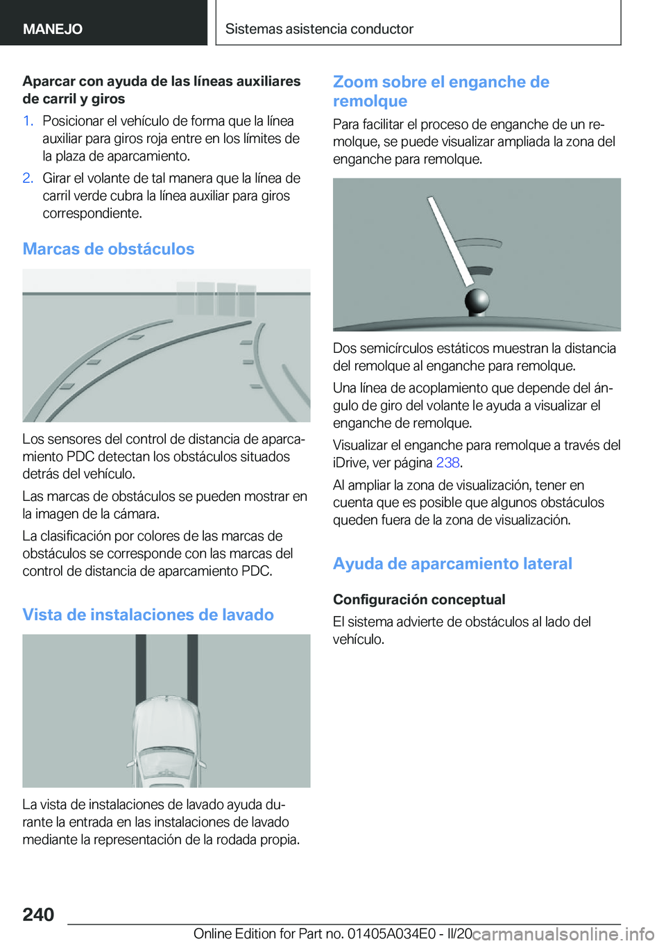 BMW X3 2020  Manuales de Empleo (in Spanish) �A�p�a�r�c�a�r��c�o�n��a�y�u�d�a��d�e��l�a�s��l�