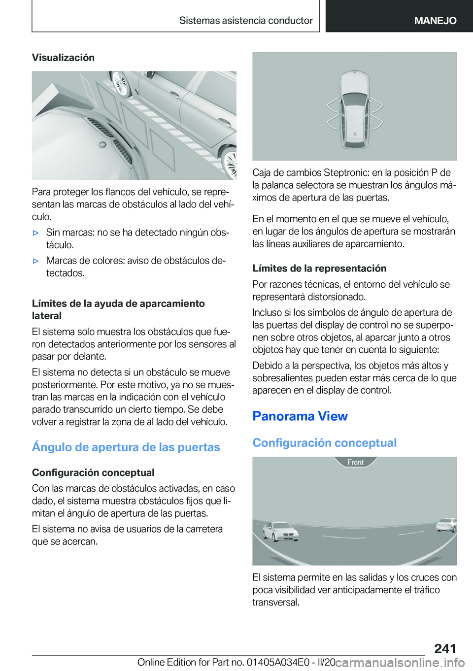 BMW X3 2020  Manuales de Empleo (in Spanish) �V�i�s�u�a�l�i�z�a�c�i�