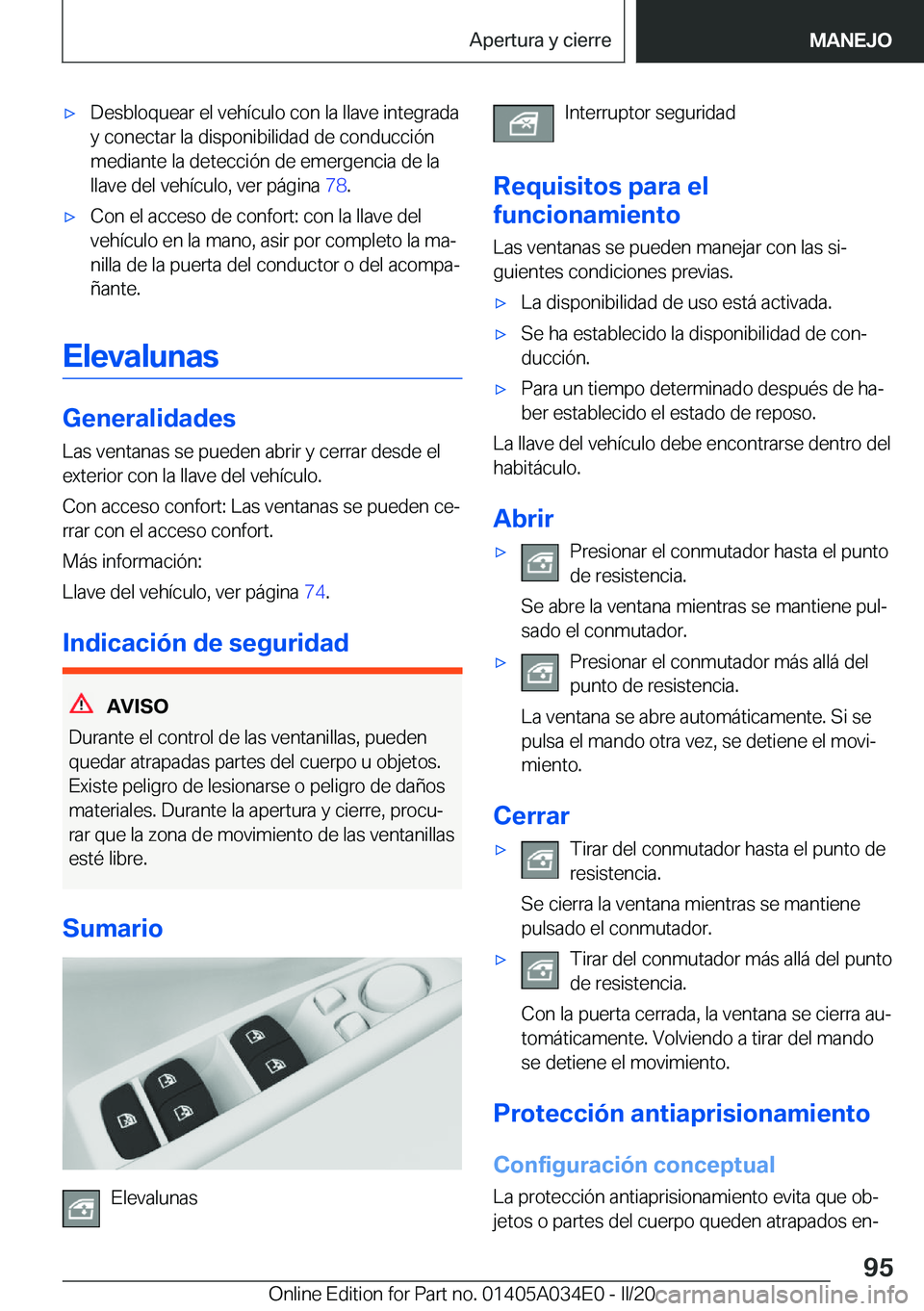 BMW X3 2020  Manuales de Empleo (in Spanish) x�D�e�s�b�l�o�q�u�e�a�r��e�l��v�e�h�