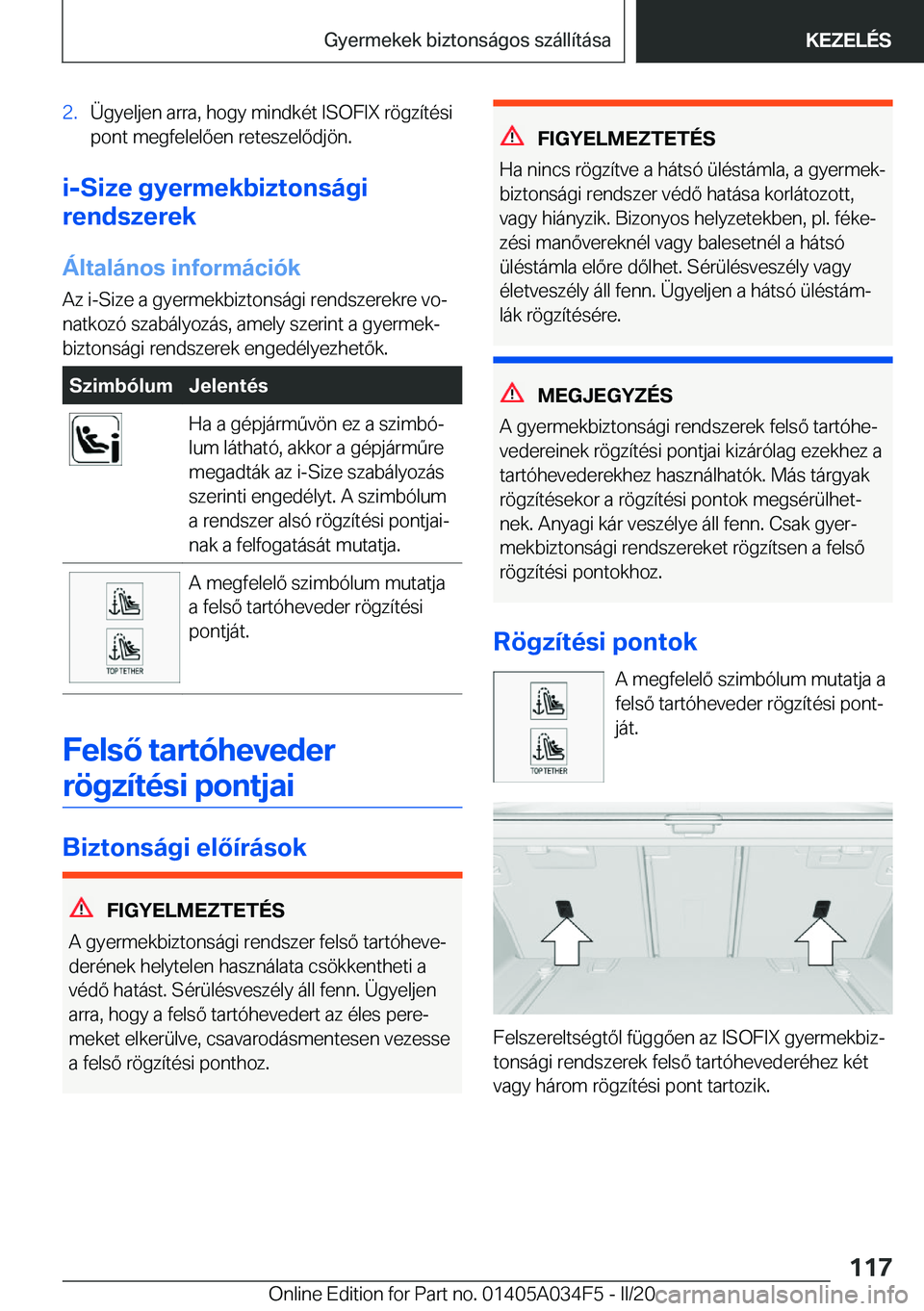 BMW X3 2020  Kezelési útmutató (in Hungarian) �2�.�