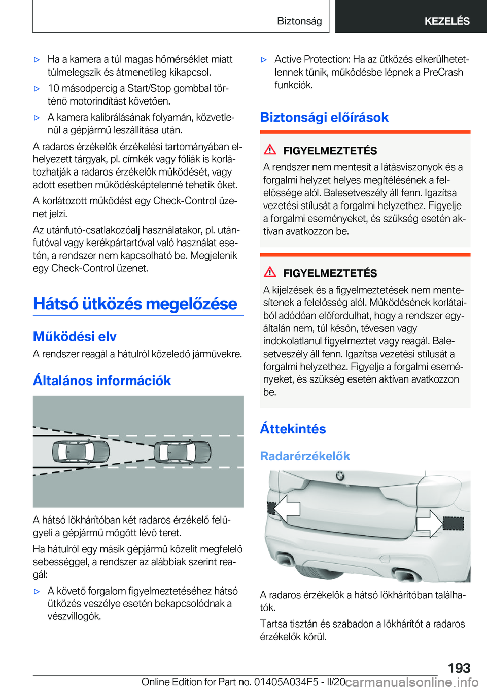 BMW X3 2020  Kezelési útmutató (in Hungarian) x�H�a��a��k�a�m�e�r�a��a��t�