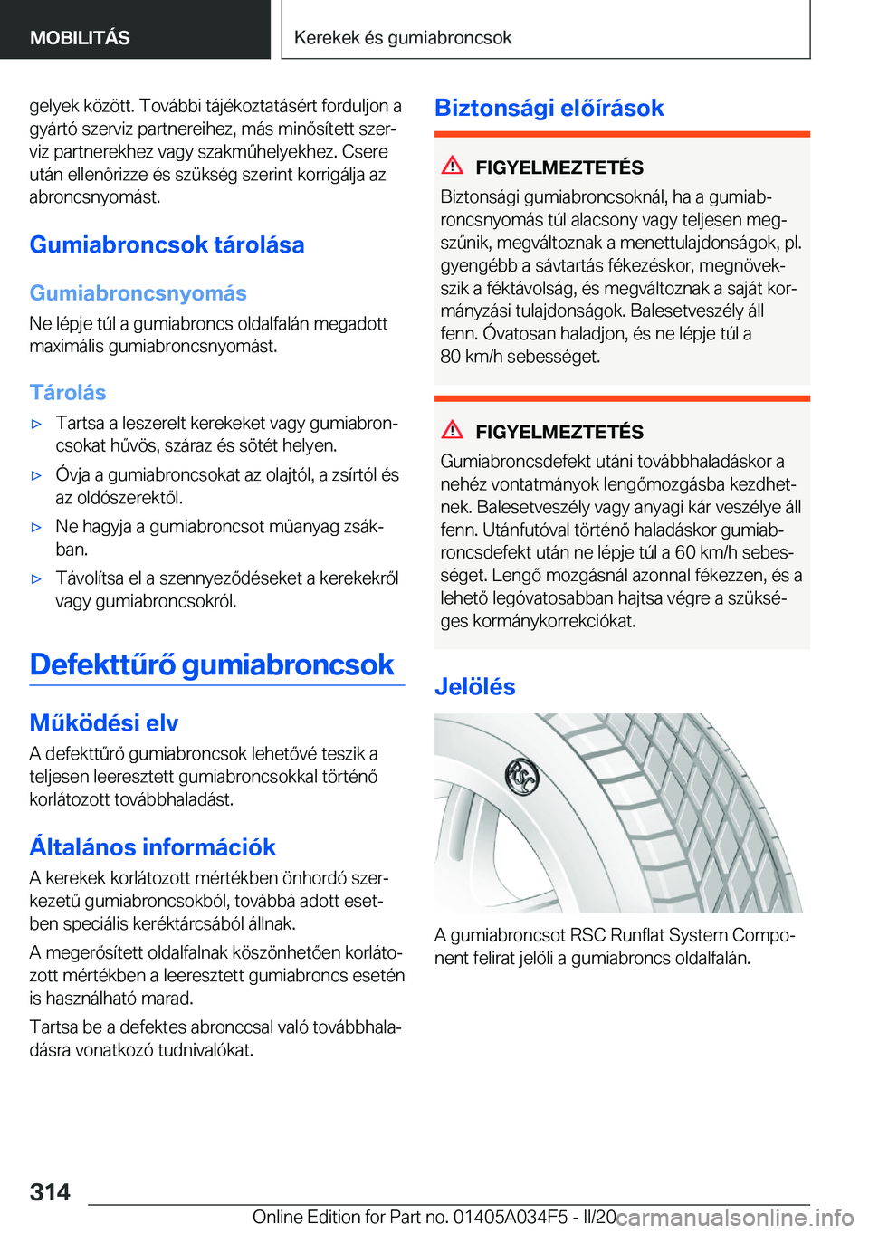 BMW X3 2020  Kezelési útmutató (in Hungarian) �g�e�l�y�e�k��k�