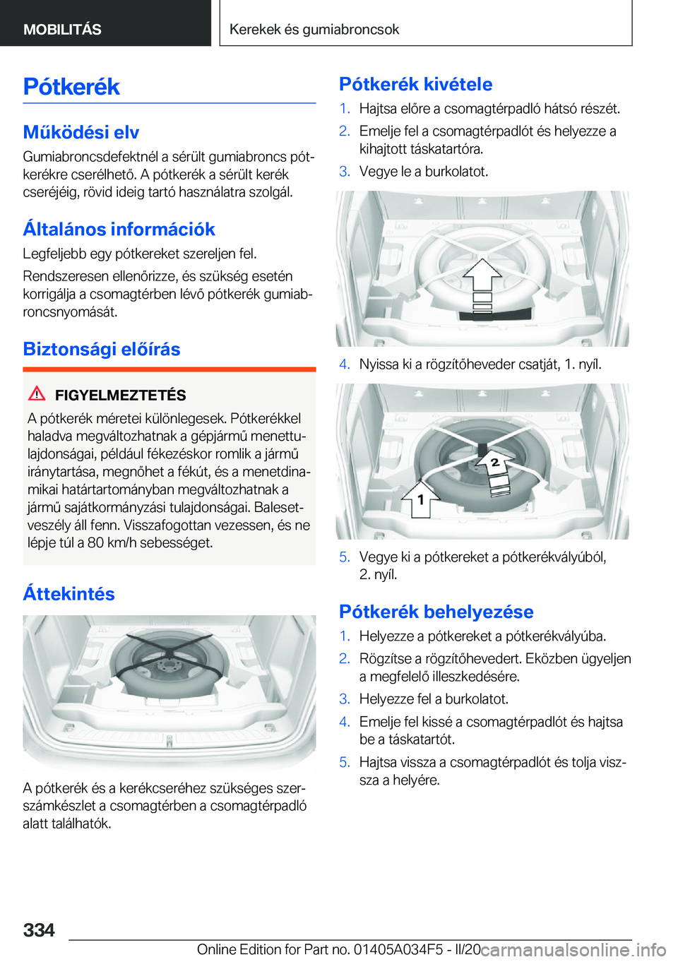 BMW X3 2020  Kezelési útmutató (in Hungarian) �P�