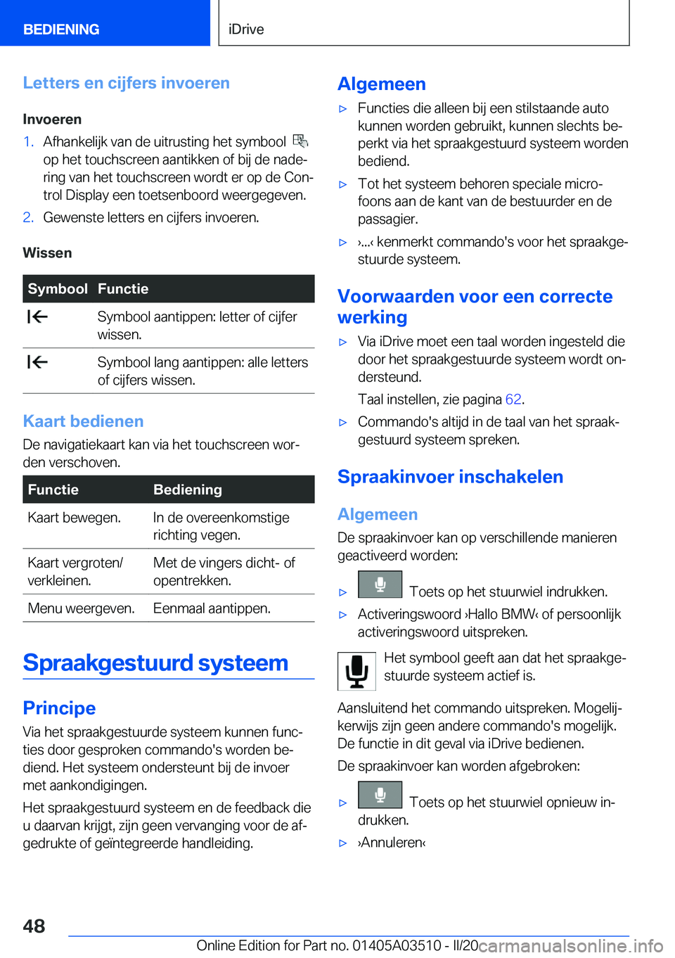 BMW X3 2020  Instructieboekjes (in Dutch) �L�e�t�t�e�r�s��e�n��c�i�j�f�e�r�s��i�n�v�o�e�r�e�n�I�n�v�o�e�r�e�n�1�.�A�f�h�a�n�k�e�l�i�j�k��v�a�n��d�e��u�i�t�r�u�s�t�i�n�g��h�e�t��s�y�m�b�o�o�l���
�o�p��h�e�t��t�o�u�c�h�s�c�r�e�e�n�