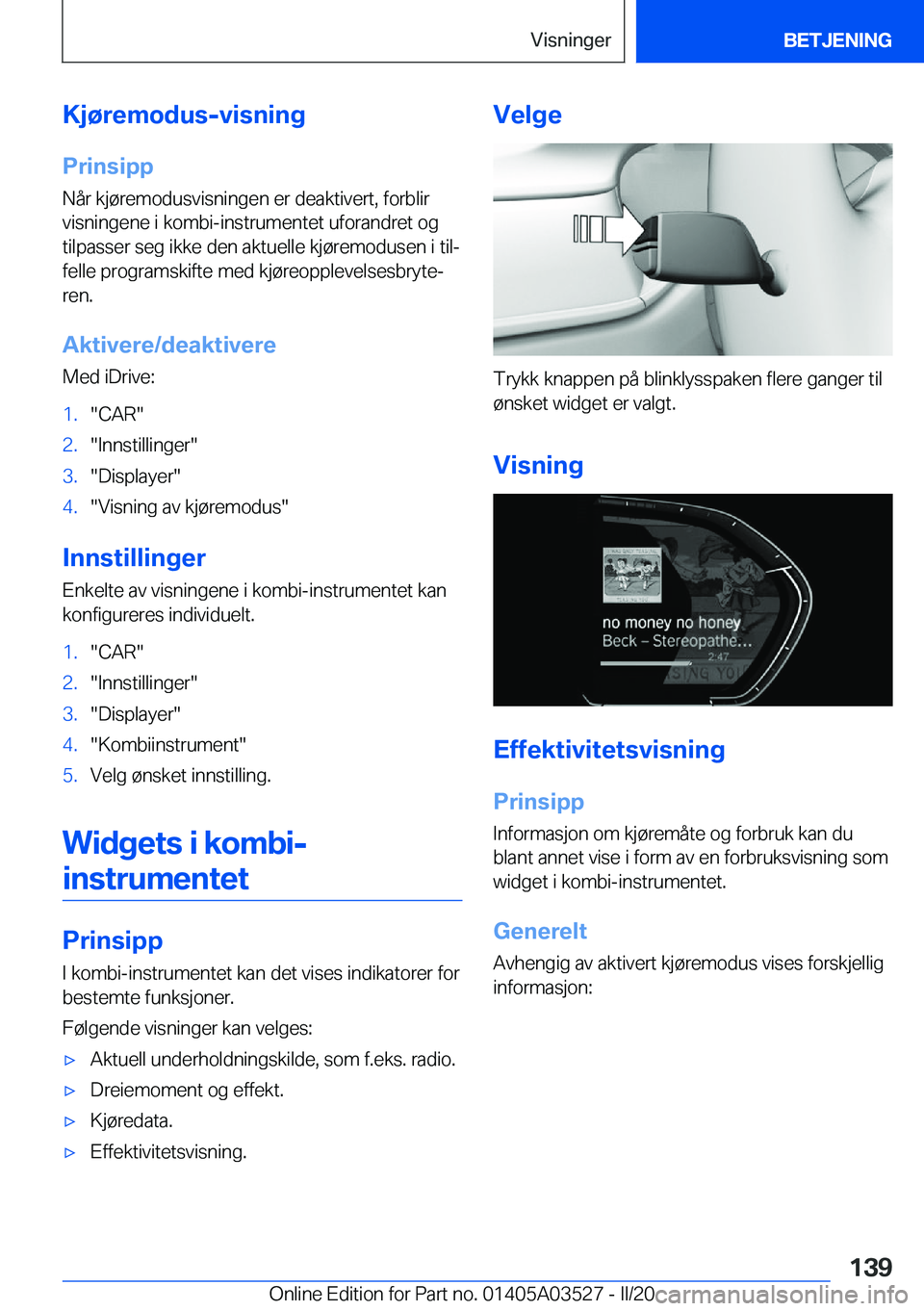 BMW X3 2020  InstruksjonsbØker (in Norwegian) �K�j�