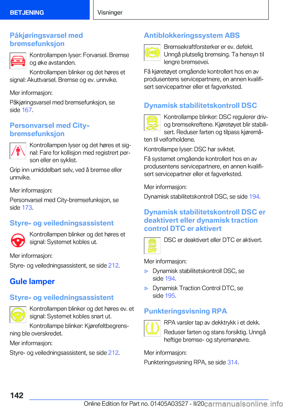 BMW X3 2020  InstruksjonsbØker (in Norwegian) �P�å�k�j�