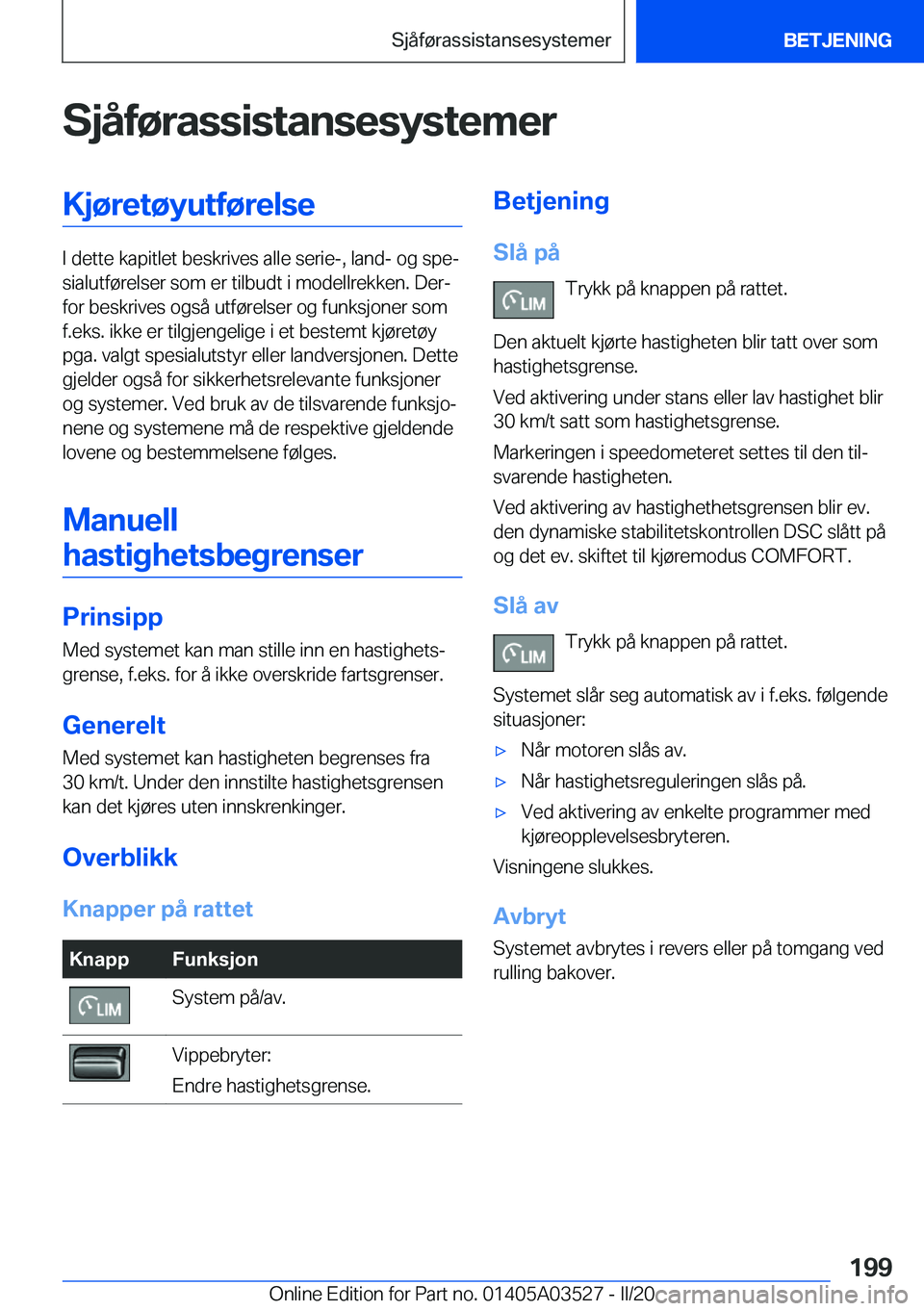 BMW X3 2020  InstruksjonsbØker (in Norwegian) �S�j�å�f�