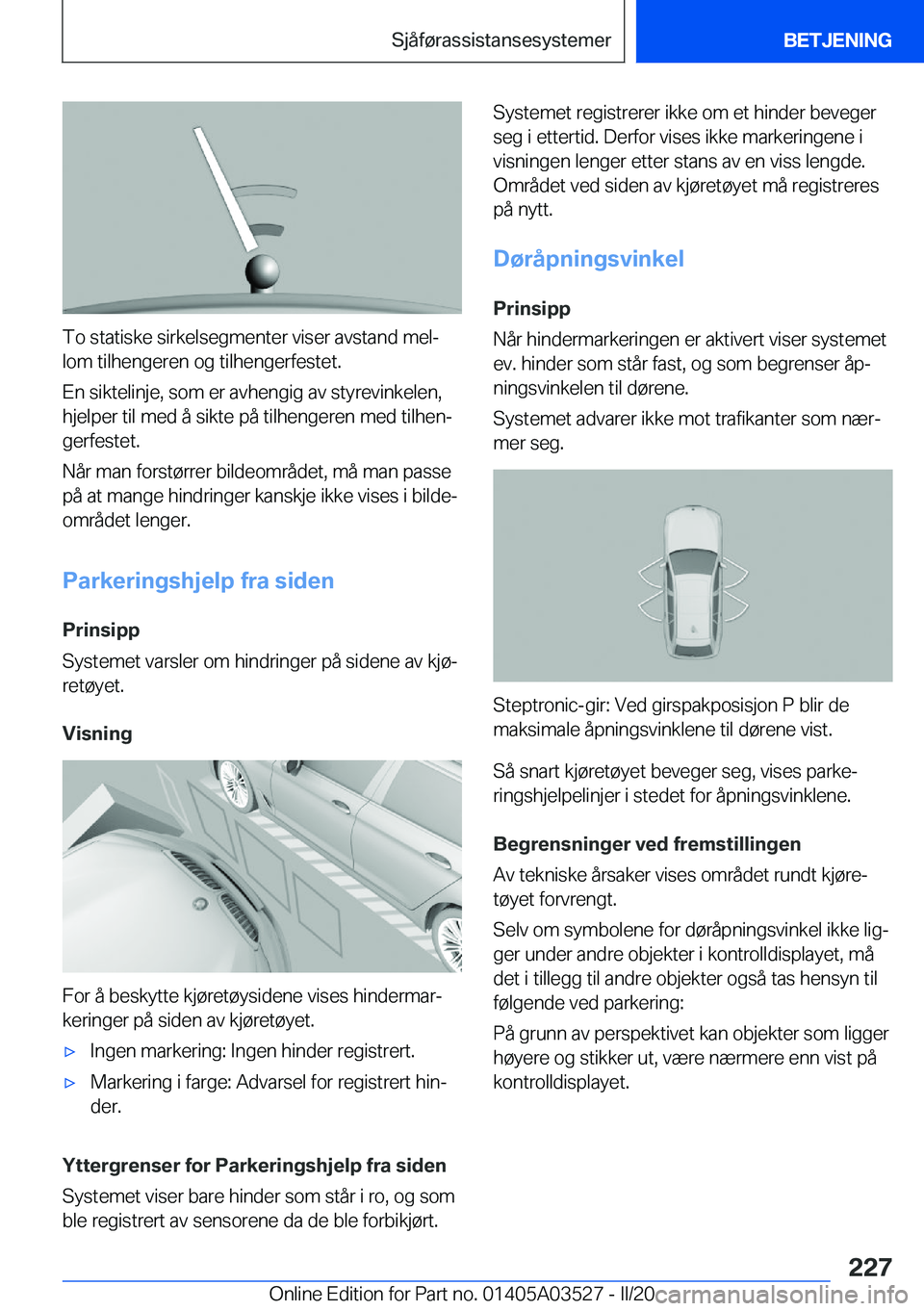 BMW X3 2020  InstruksjonsbØker (in Norwegian) �T�o��s�t�a�t�i�s�k�e��s�i�r�k�e�l�s�e�g�m�e�n�t�e�r��v�i�s�e�r��a�v�s�t�a�n�d��m�e�lj�l�o�m��t�i�l�h�e�n�g�e�r�e�n��o�g��t�i�l�h�e�n�g�e�r�f�e�s�t�e�t�.
�E�n��s�i�k�t�e�l�i�n�j�e�,��s�o�m�