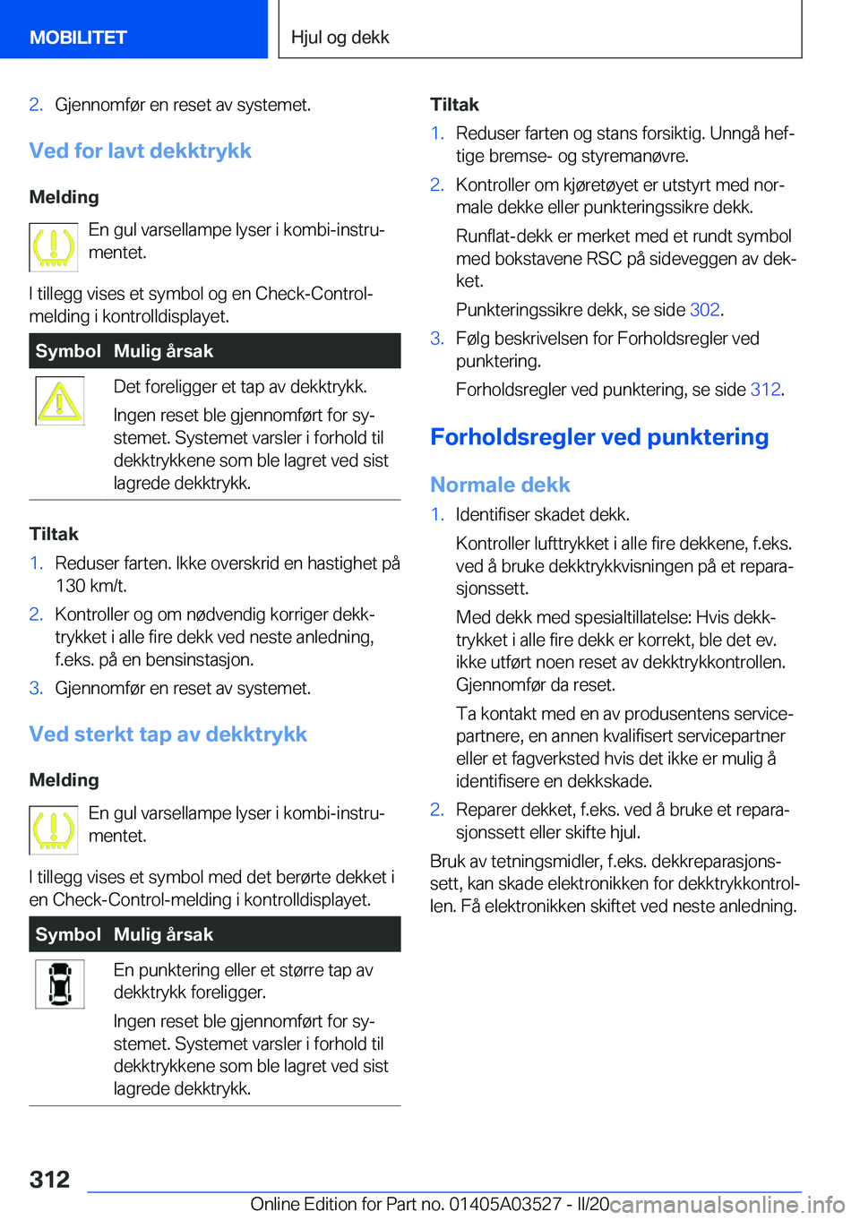 BMW X3 2020  InstruksjonsbØker (in Norwegian) �2�.�G�j�e�n�n�o�m�f�