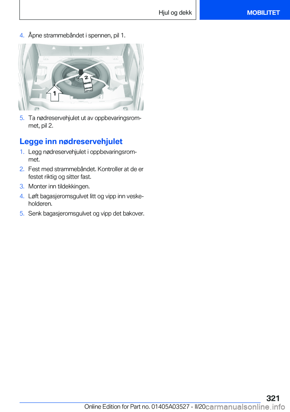 BMW X3 2020  InstruksjonsbØker (in Norwegian) �4�.�
