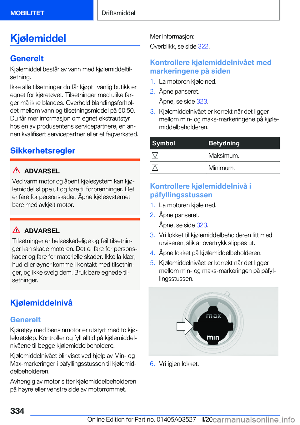 BMW X3 2020  InstruksjonsbØker (in Norwegian) �K�j�